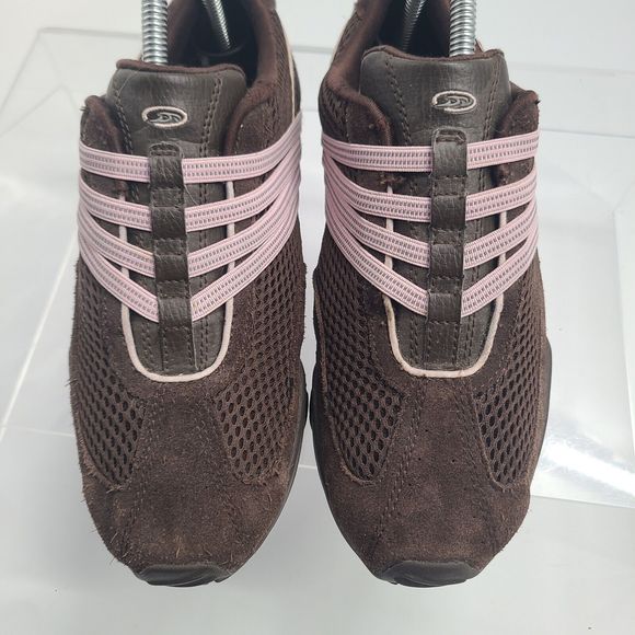 50118-7 - Dr. Scholls Commotion Chocolate Brown/Pink Gel Cushion Size 8.5M - Picture 7 of 10